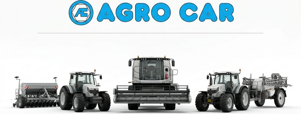 agro car logo and machinery d512739618